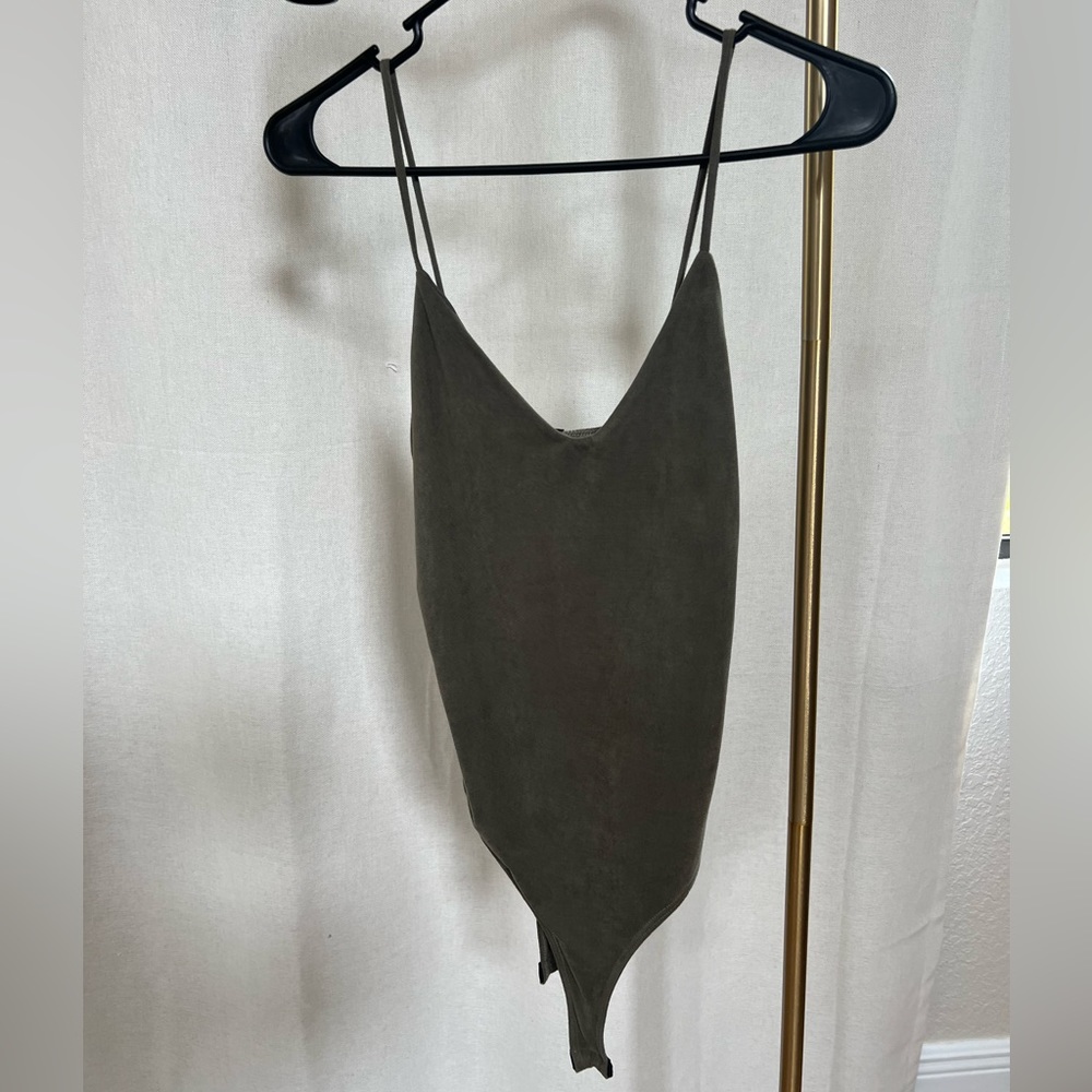 Olive bodysuit!